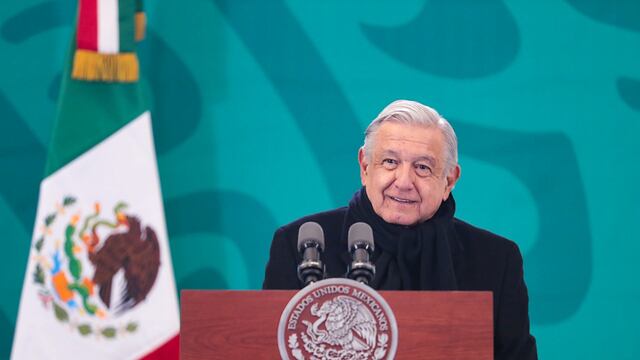 Andrés Manuel López Obrador durante la conferencia matutina desde Hermosillo, Sonora