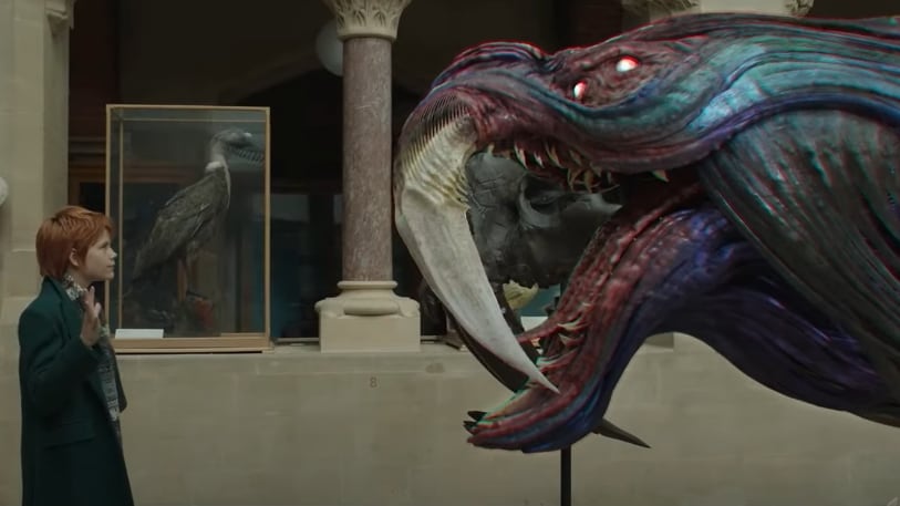 Lia McHugh como Sprite en escena eliminada de 'Eternals'