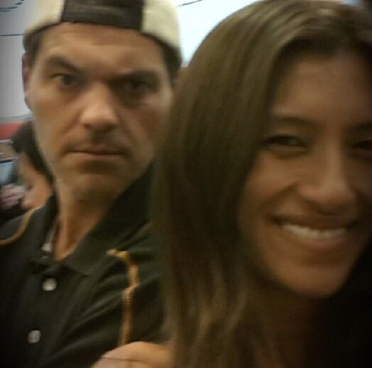 Frank Cuesta con su ex esposa Yuyee Alissa Intusmith