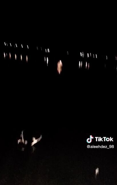 VIDEO: ¿Era un fantasma? Captan a un señor luminoso en la presa de Tequiquiapan y TikTok ya tiene sus teorías