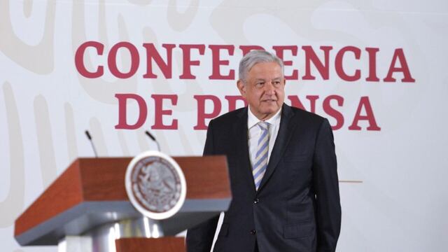 López Obrador en conferencia de prensa