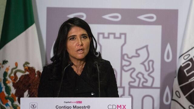 Alejandra Barrales. Al pendiente de encabezar al PRD.