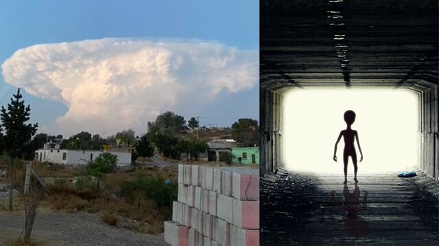 Nube extraña en Coahuila / Alien