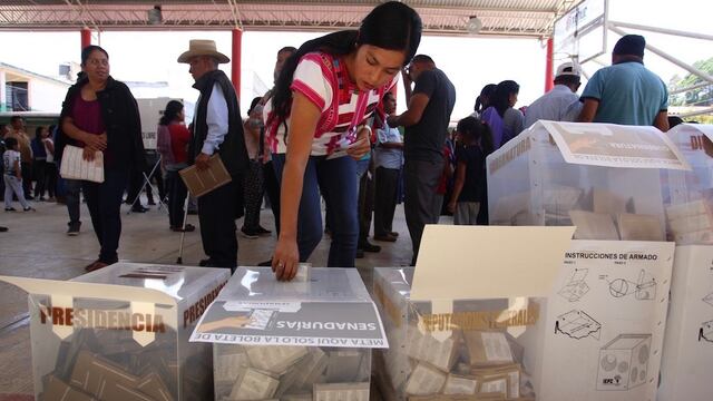Votación en Chiapas