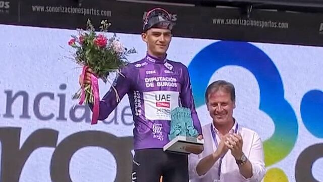 Isaac del Toro se corona en Burgos