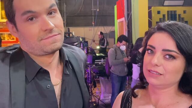 Eleazar Gómez y Violeta Isfel