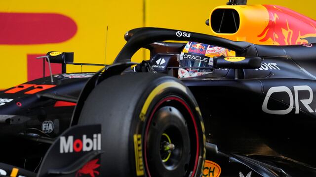 Checo Pérez en el GP de Azerbaiyán