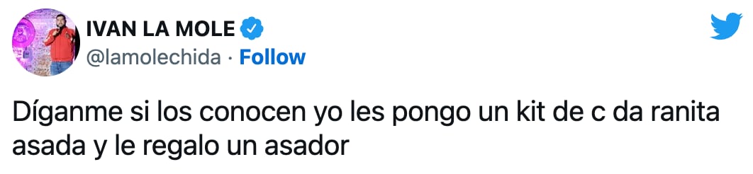 La Moles buscaba a los niños que hacían su carnita asada