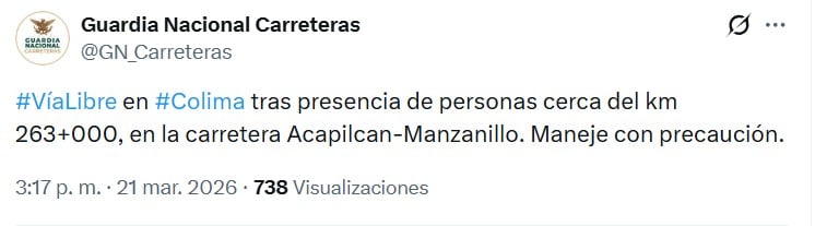Protestas en Colima por desaparición de productor agrícola