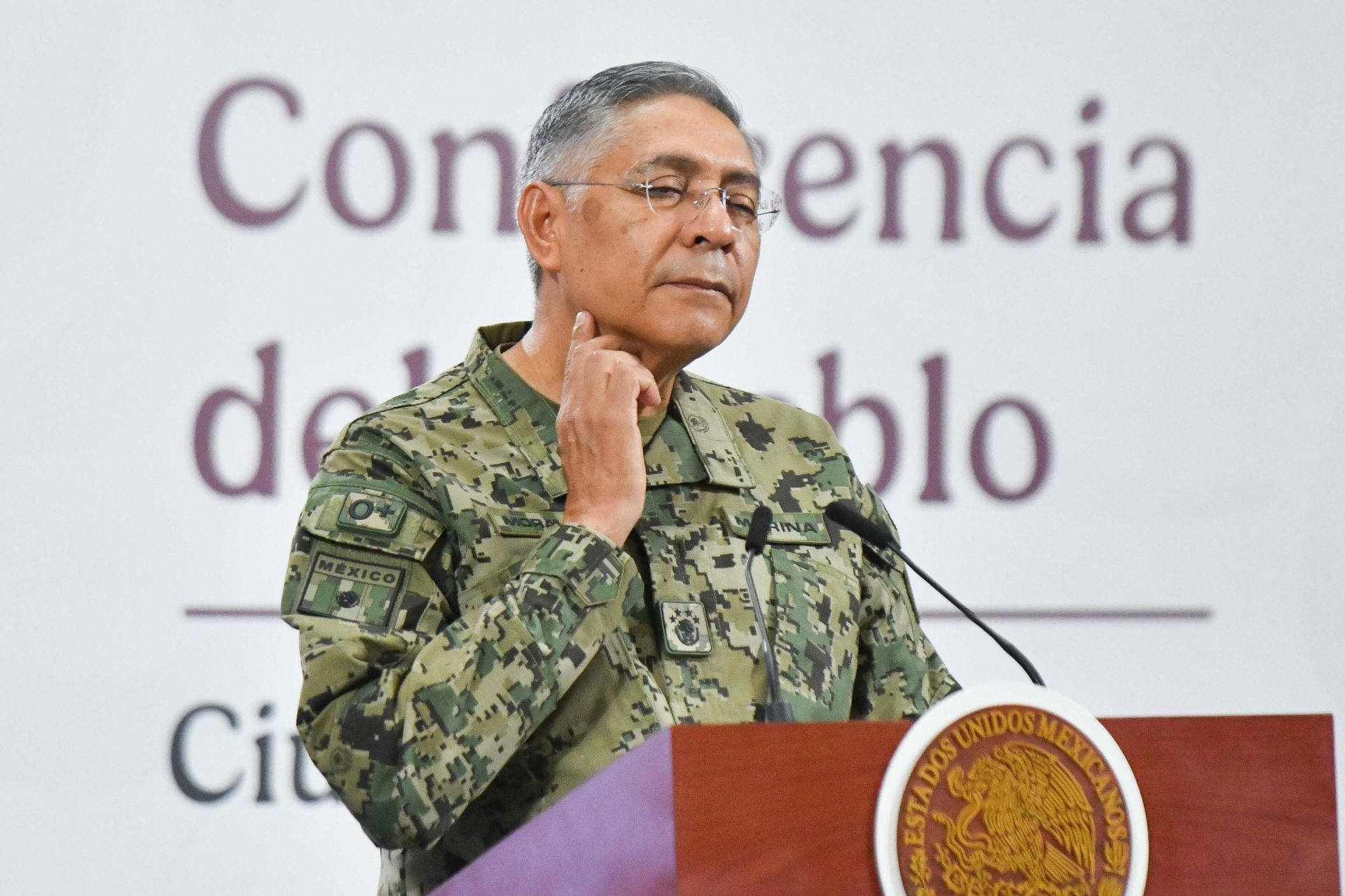 Raymundo Pedro Morales Ángeles, secretario de Marina