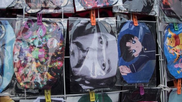 Venta de mascarillas en CDMX