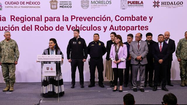 Presentan Estrategia para la Prevención, Combate y Persecución del Robo de Vehículos y Autopartes