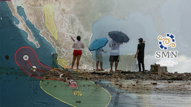 SMN advierte por el impacto del huracán Polo en Baja California Sur