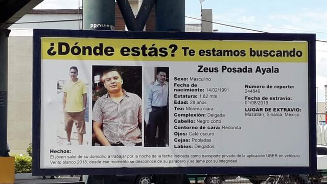 El joven salió a trabajar en un Volkswagen Vento blanco 2018 el 1 de agosto.