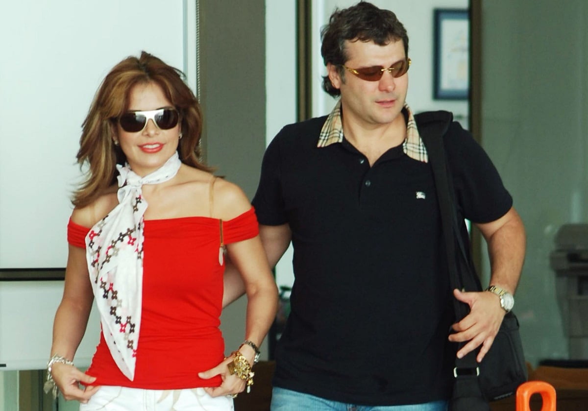 Gloria Trevi y Armando Gómez, su esposo