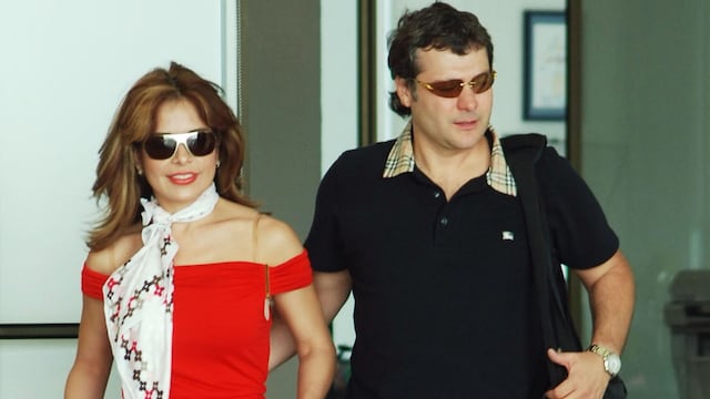 Gloria Trevi y Armando Gómez, su esposo