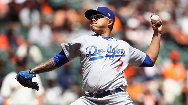 Julio Urías hizo su presentación en la temporada