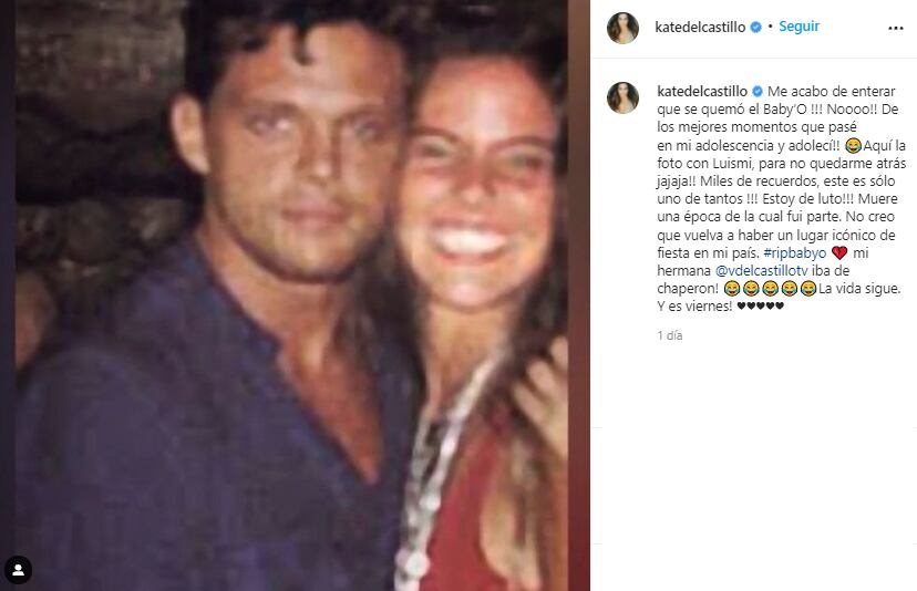 Kate del Castillo habla del Baby'O.