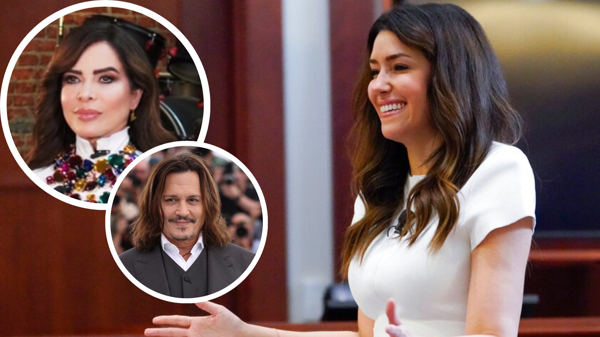 ¿Quién es Camille Vasquez, abogada de Johnny Depp que le ganó a Amber Heard y ahora defiende a Gloria Trevi?