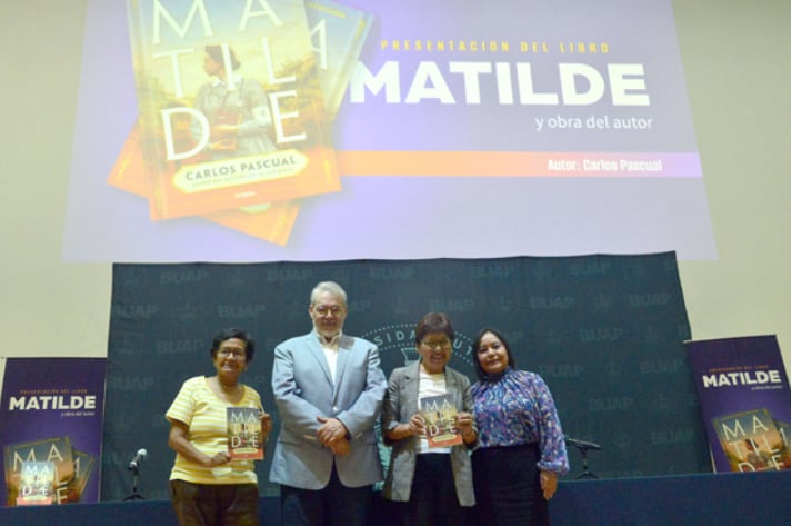 Presenta BUAP libro "Matilde"