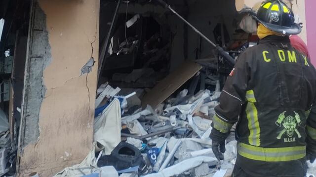 Explota casa en Álvaro Obregón por acumulación de gas