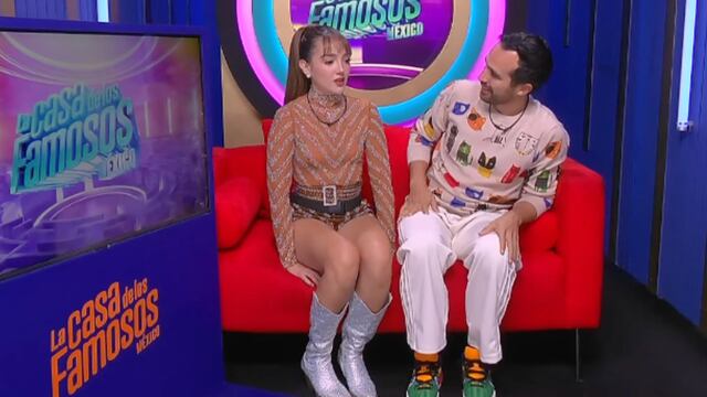 Elaine Haro y El Guana en La Casa de los Famosos México 2025