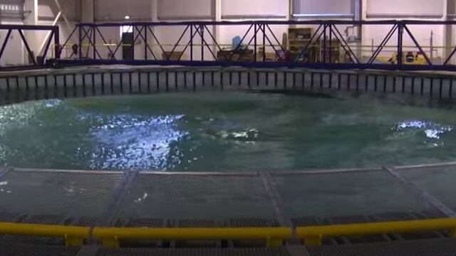 Se utiliza para probar tecnología marina.