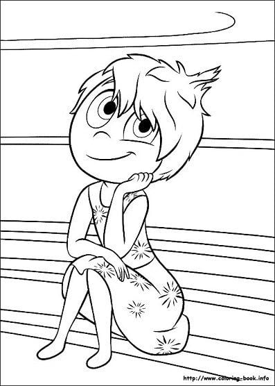 Dibujos de Alegría de Intensamente 2 para colorear