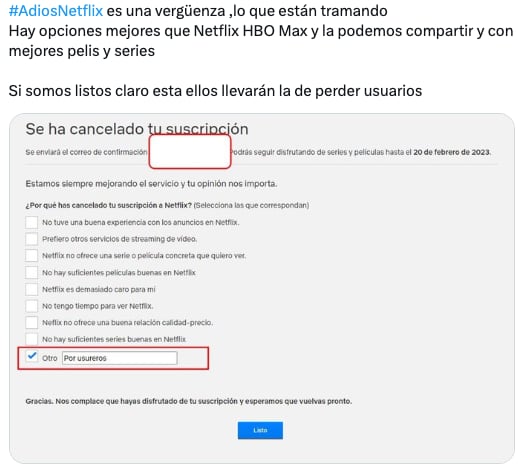 Memes tunden a Netflix por la polémica de sus cuentas compartidas
