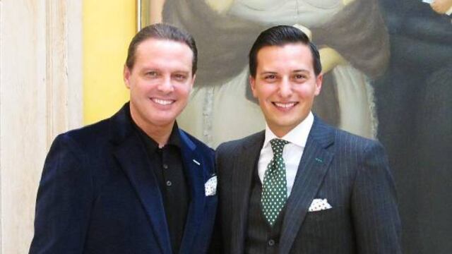 Luis Miguel y Nicolas Bijan