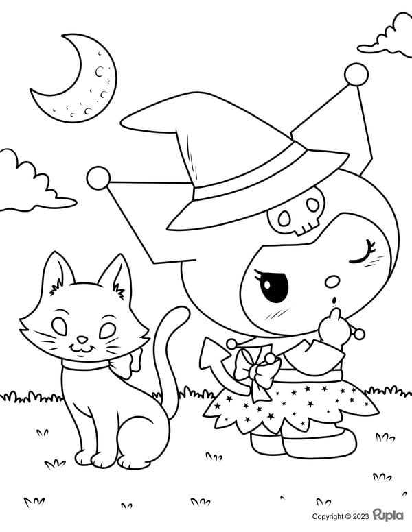 Este 31 de octubre en Halloween, es el cumpleaños de Kuromi