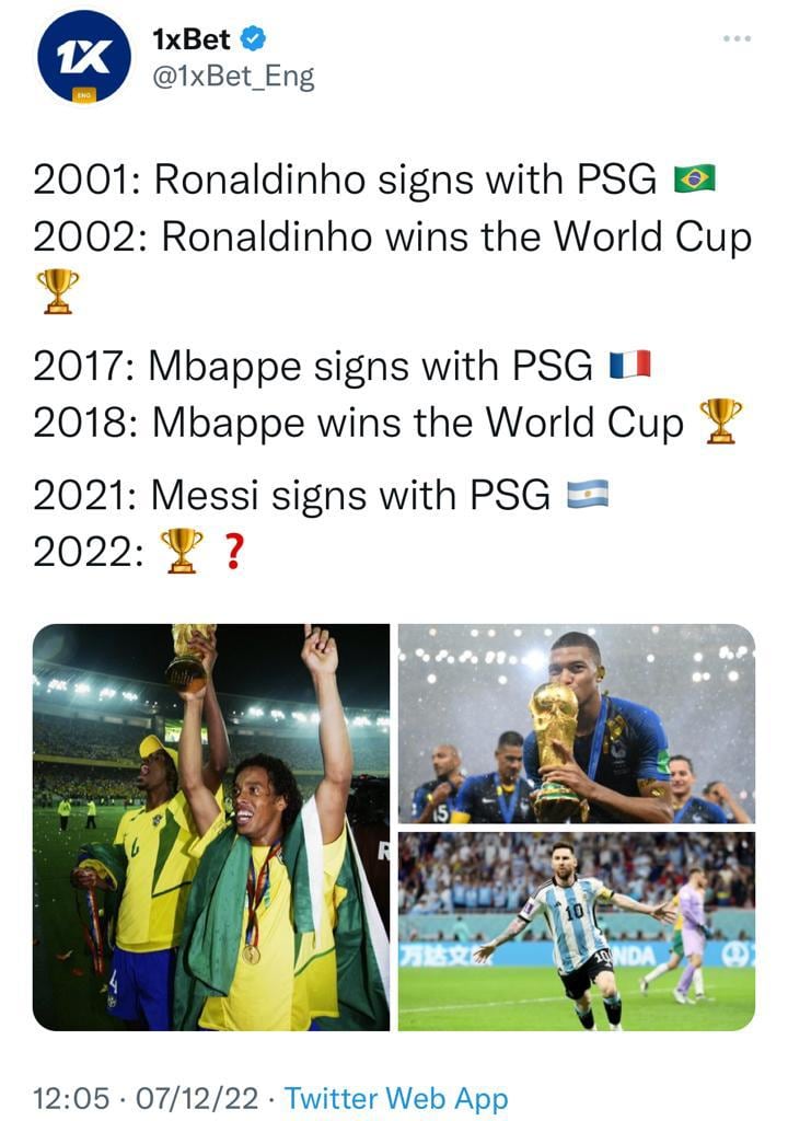 Messi podría salir campeón en Qatar