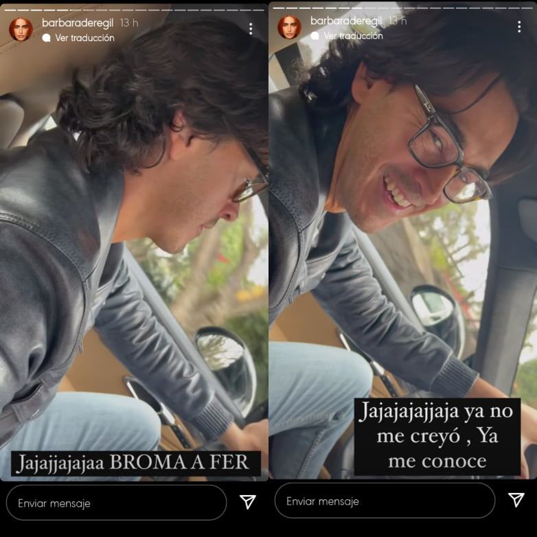 Esposo de Bárbara de Regil le habla con groserías tras broma.