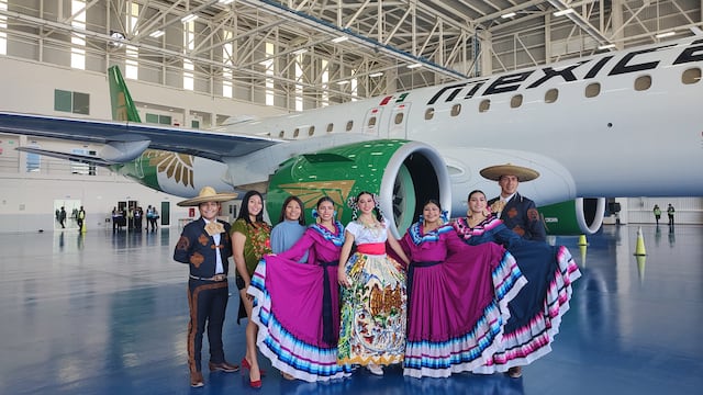 Mexicana de Aviación recibe nuevo avión