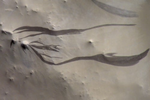 Manchas Negras en Marte