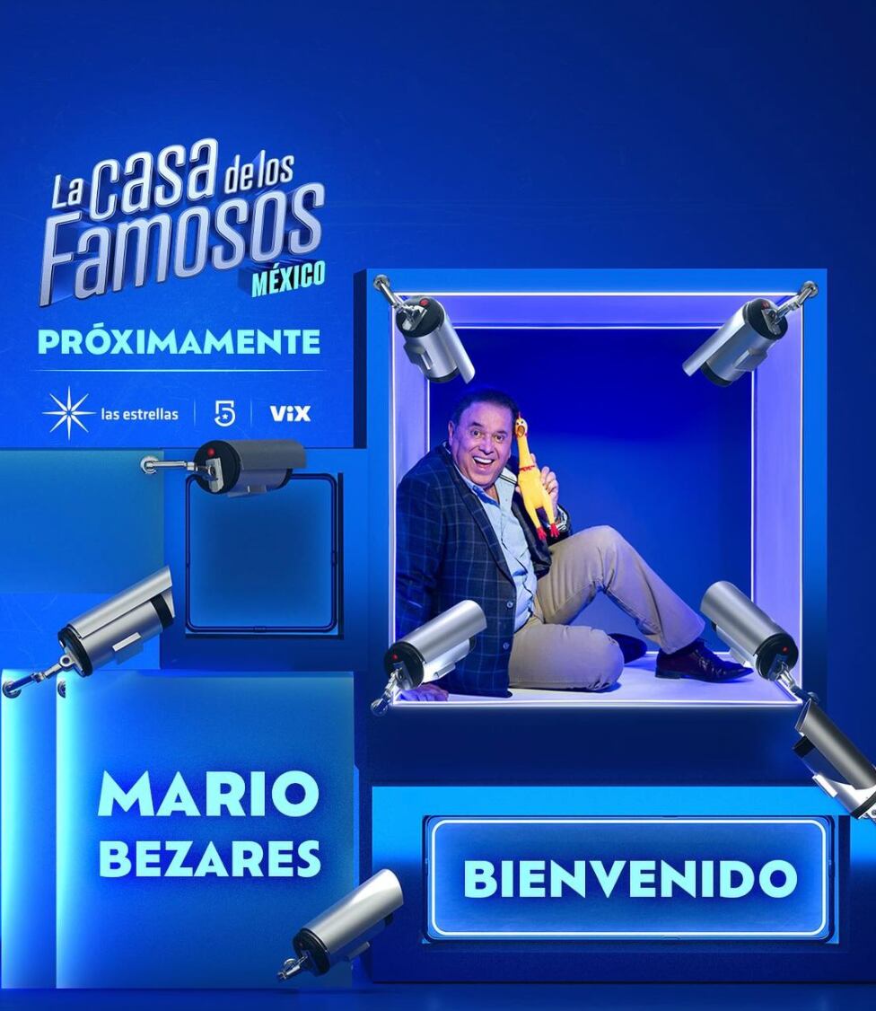 Mario Bezares, habitante de La Casa de los Famosos México 2024
