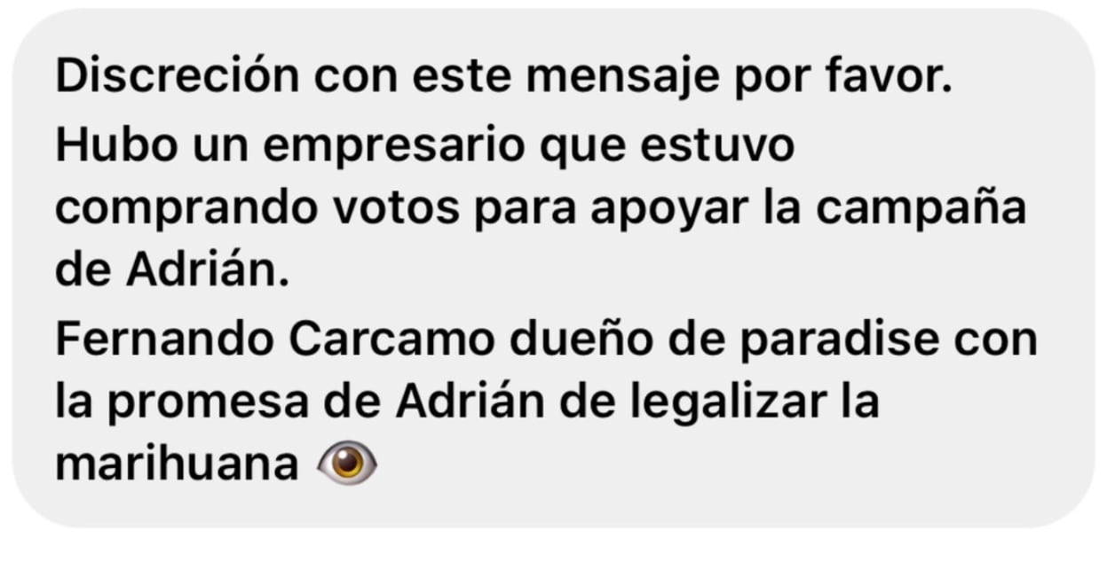 Mariana Rodríguez advierte que nadie le va a robar las elecciones en Monterrey
