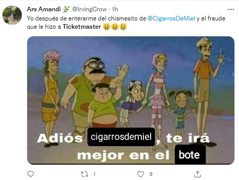 MEME POR REVENDEDORA DE BOLETOS PARA EL CORONA CAPITAL 2022