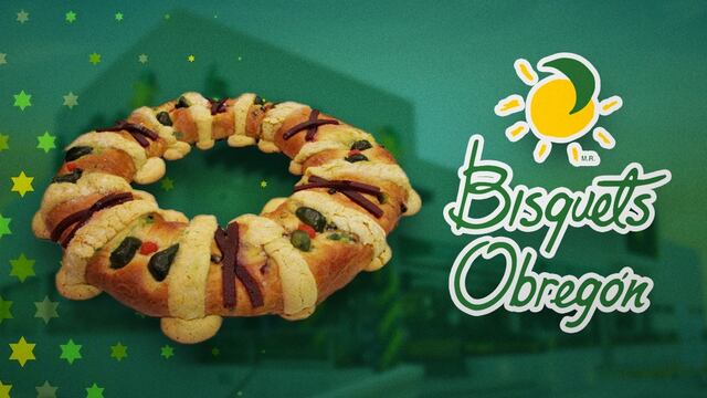 Rosca de Reyes Bisquets de Obregón con precios y variedades