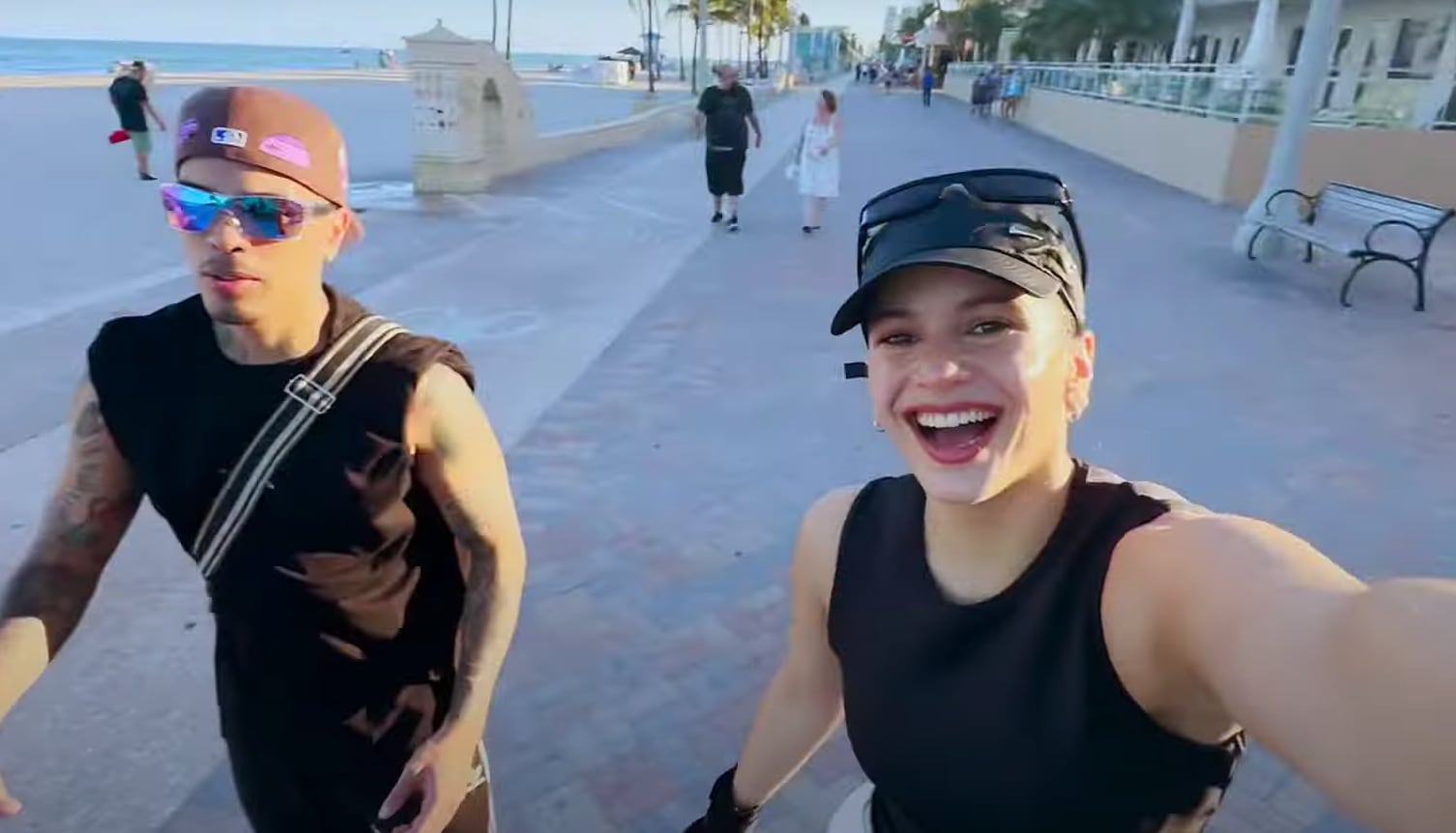 Rosalía y Rauw Alejandro