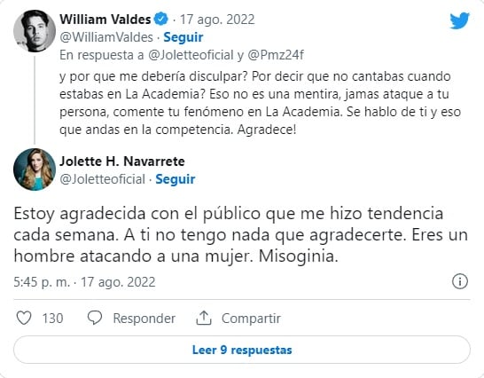 Jolette y William Valdés