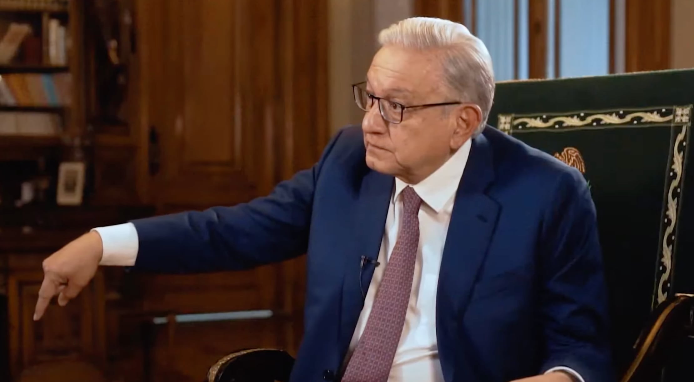 AMLO en entrevista con Inna Afinogenova