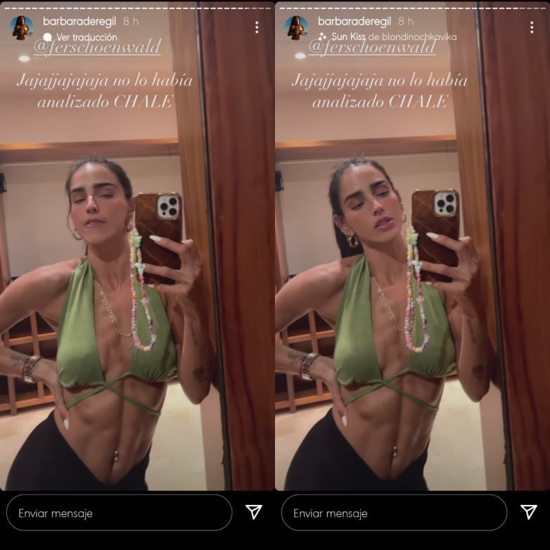 Bárbara de Regil se compara con el Tigre Toño.