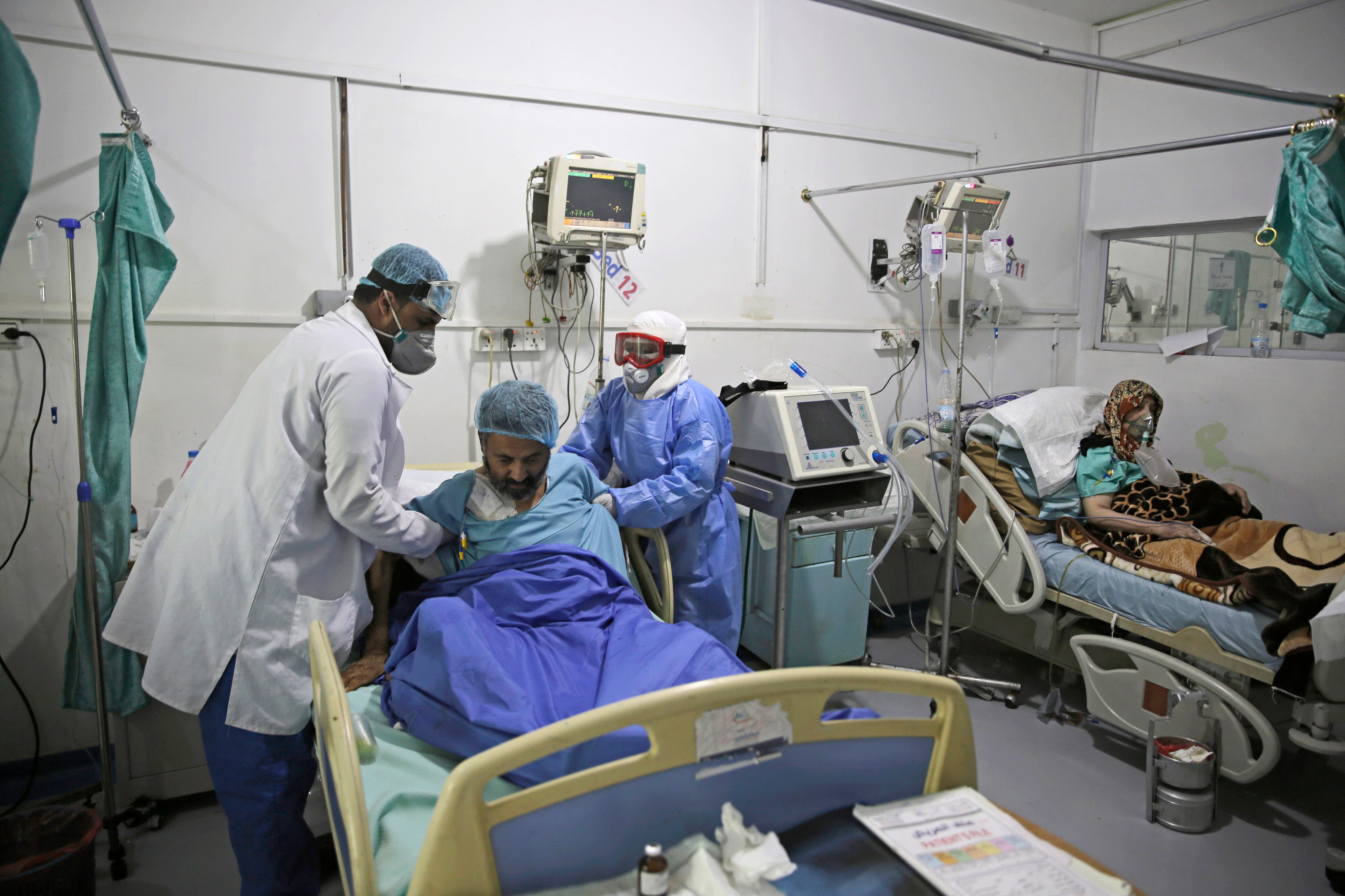 Pacientes con coronavirus