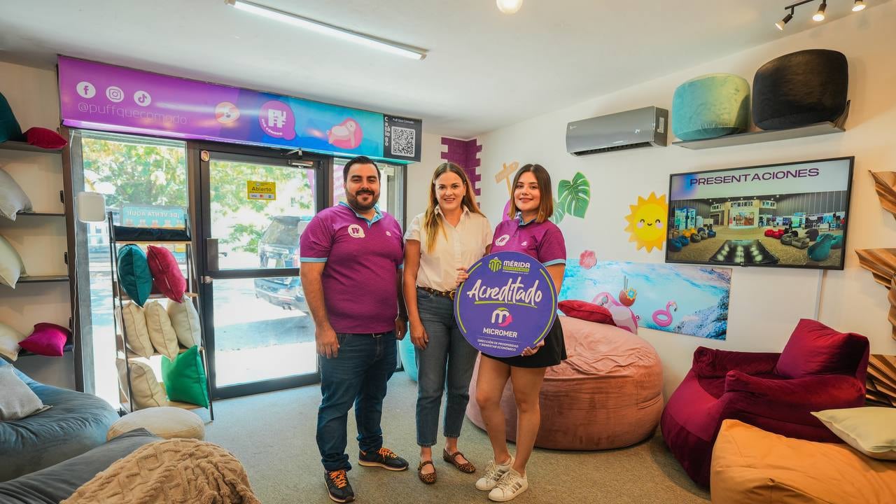 Cecilia Patrón impulsa a emprendedoras de Mérida: Entrega 11 MDP en créditos Micromer