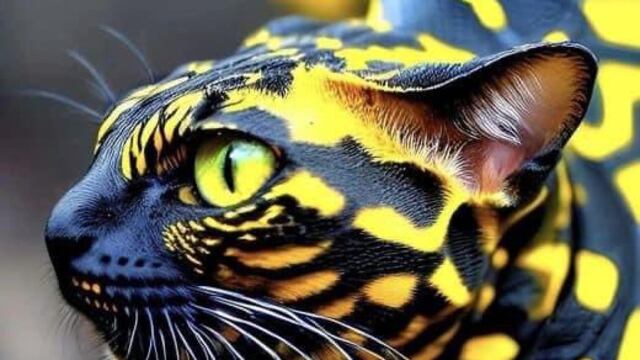 gato serpiente