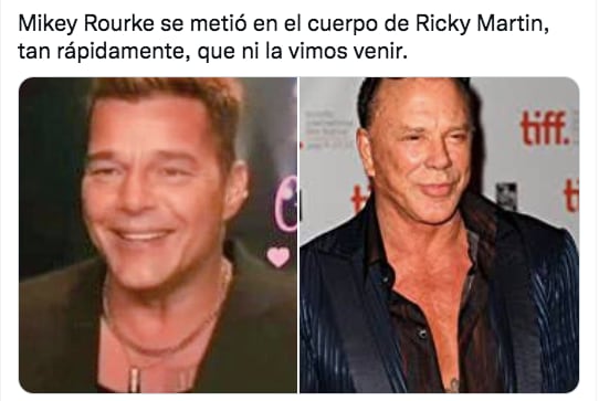 Se burlan del rostro de Ricky Martin