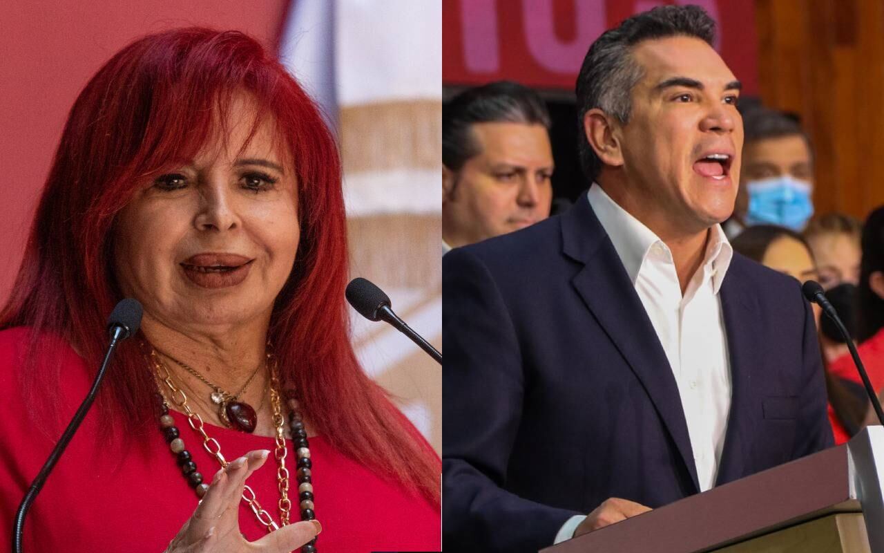 Layda Sansores y "Alito" Moreno