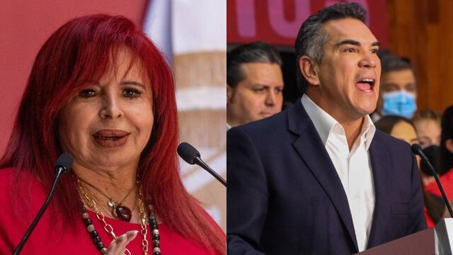 Layda Sansores y "Alito" Moreno