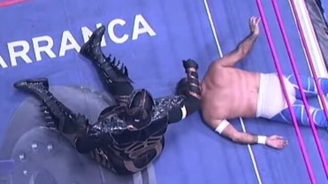 Blue Panther quedó inconsciente en la Arena México